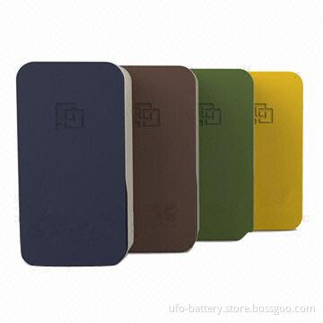 Double-output Power Banks with 11,000mAh Capacity, Dimensions 75 x 120 x 21mm